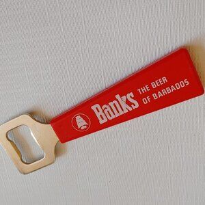 Banks Caribbean Lager Bottle Opener - banks the beer of Barbados